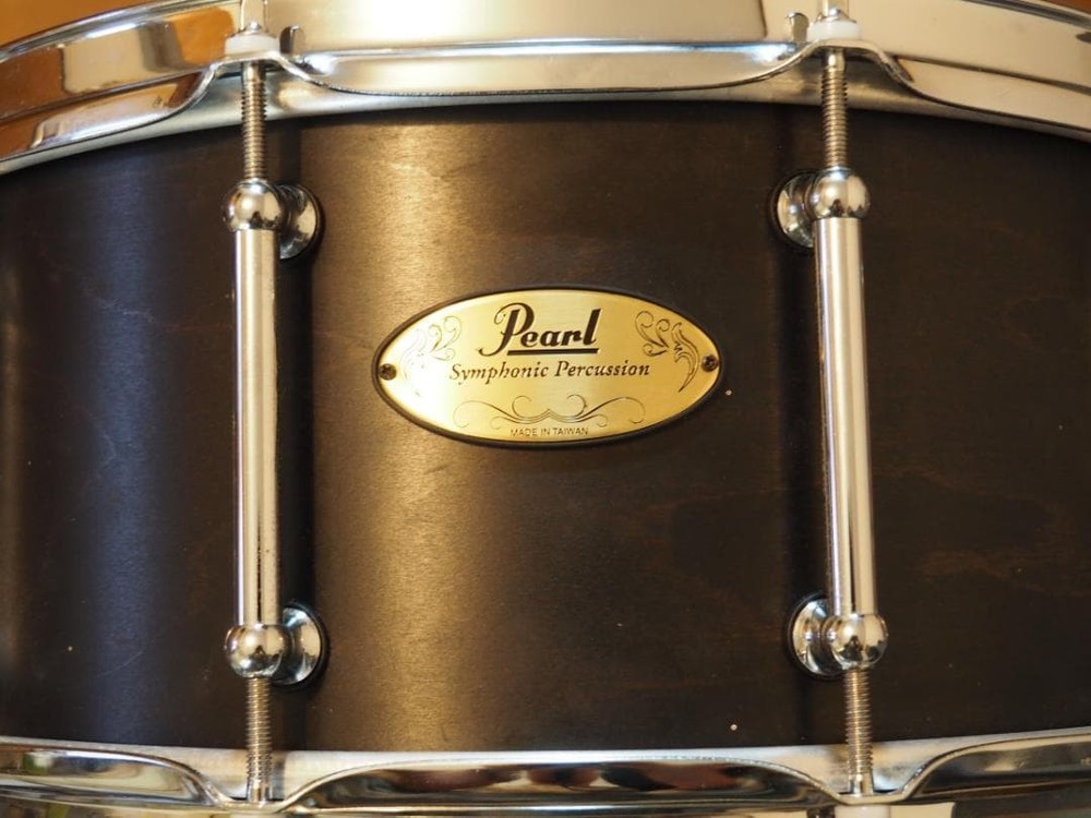 Pearl Symphonic Percussion Snare Drum Used