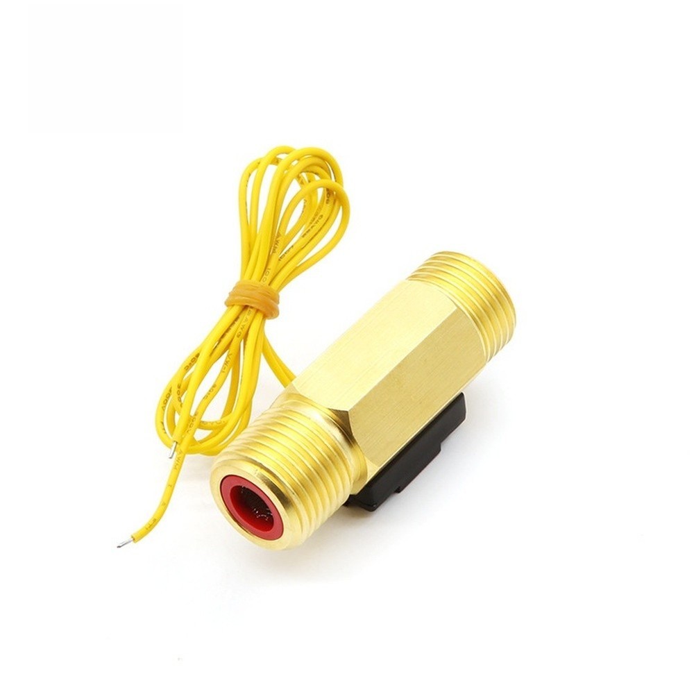 G1/2 Flow Switch Copper Construction Reed Contact 1-30 L/min Industrial Use