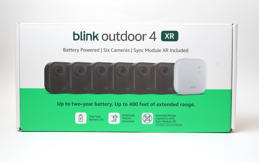 Blink Outdoor 4 XR 6 Camera System with Extended 400ft  Security Coverage