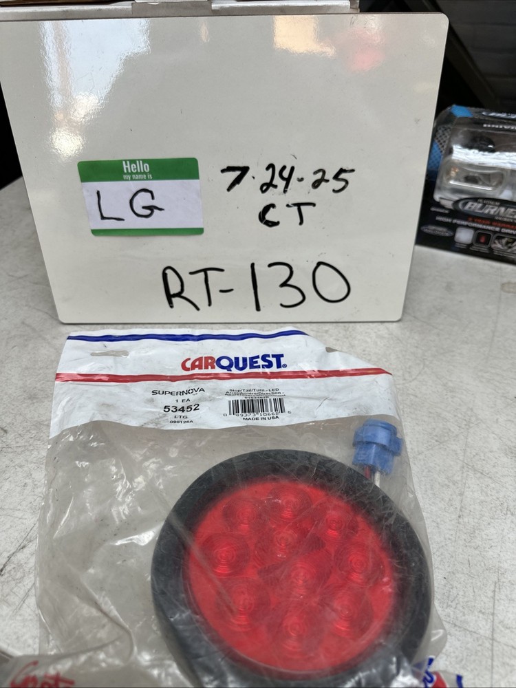 Carquest 53452 Stop/Tail/Turn Lamp,Red