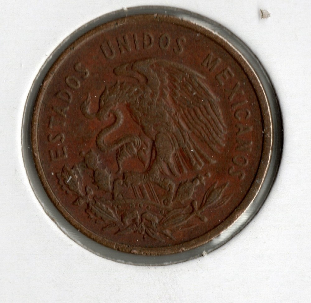 Coin Mexico 10 Centavos 1957 KM433