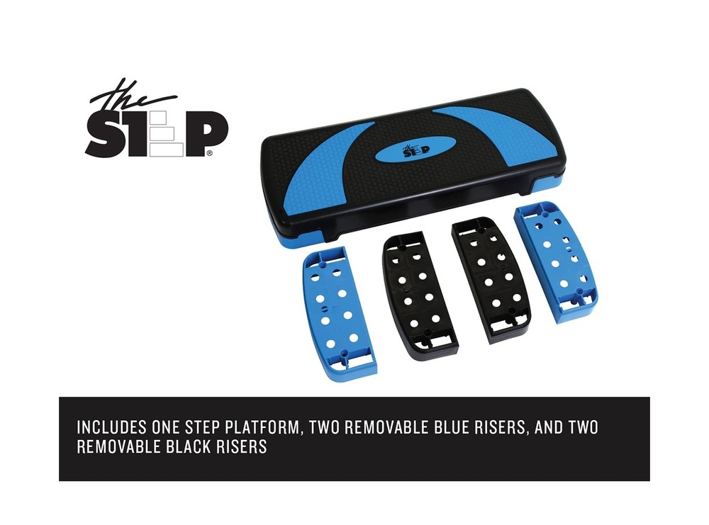 The Step Large Aerobic Stepper for Home Workout Steppers for Exercise