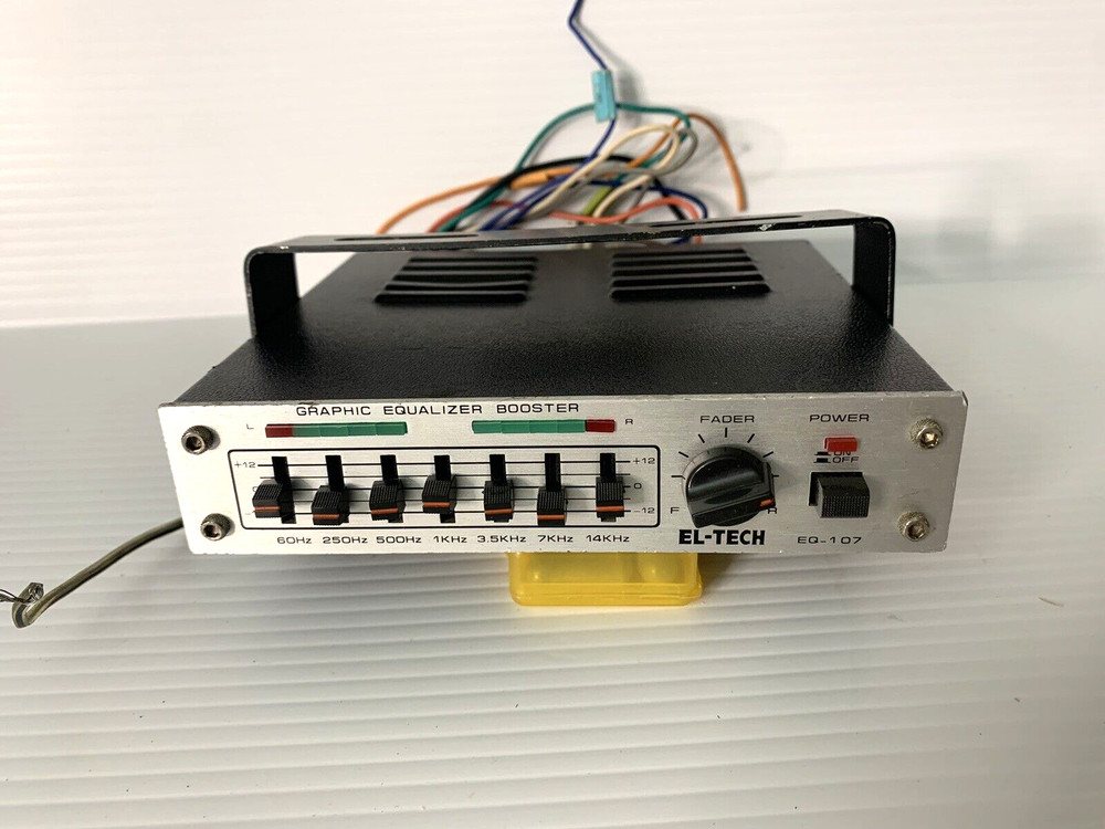 EL-TECH EQ-107. Vintage 7 Band Graphic Equalizer