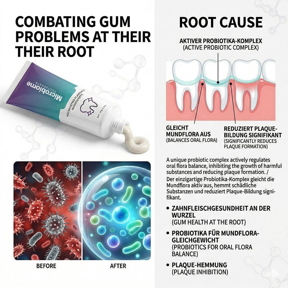 1PC PerioTrap Mint Flavor Gum Toothpaste Cleaning Toothpaste for Sensitive Teeth