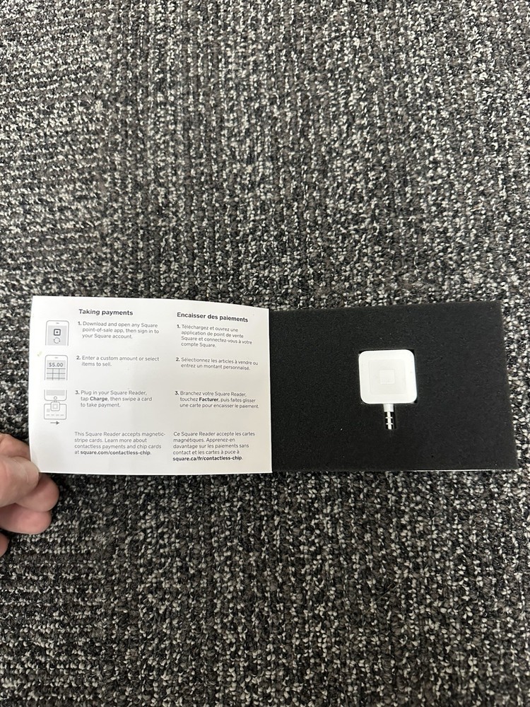 Square Credit Card Reader for Apple and Android