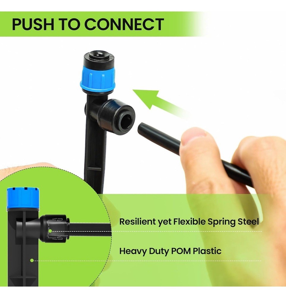 230FT Drip Irrigation System Kit, Automatic Garden Watering System for Plants