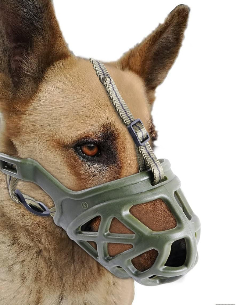 Dog Muzzle Basket Breathable Small Medium Large XL Dogs Stop Biting