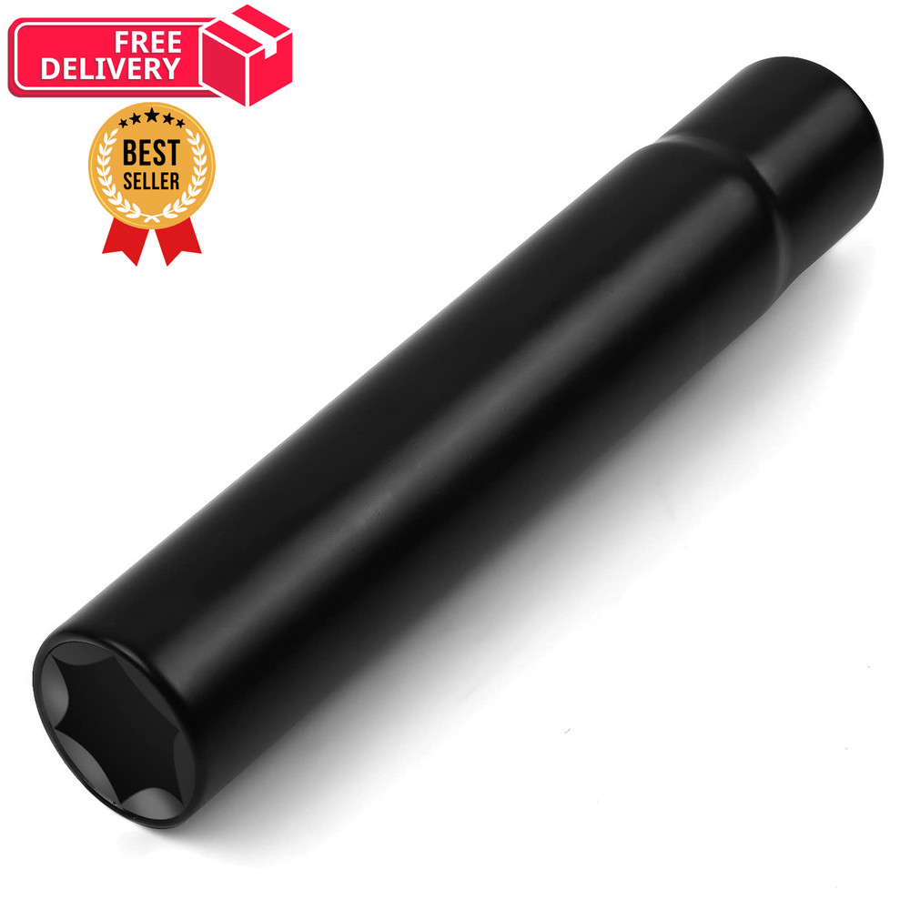 MIKKUPPA Hexagon Spike - 1 Pack, Lug Nuts Socket Key Black
