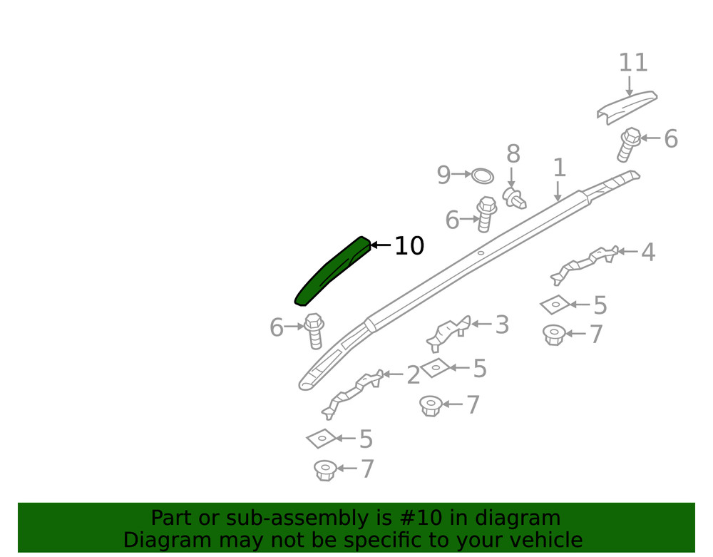 Genuine Mitsubishi Front Cover 7661A232