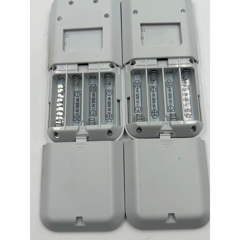 Set of 2 SimpliSafe Home Security System Replacement Keypad Remote White SSKP3