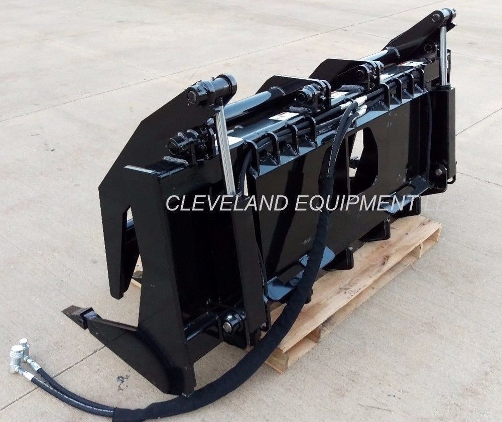 NEW 78" SEVERE-DUTY ROOT GRAPPLE RAKE ATTACHMENT Takeuchi Case Skid-Steer Loader