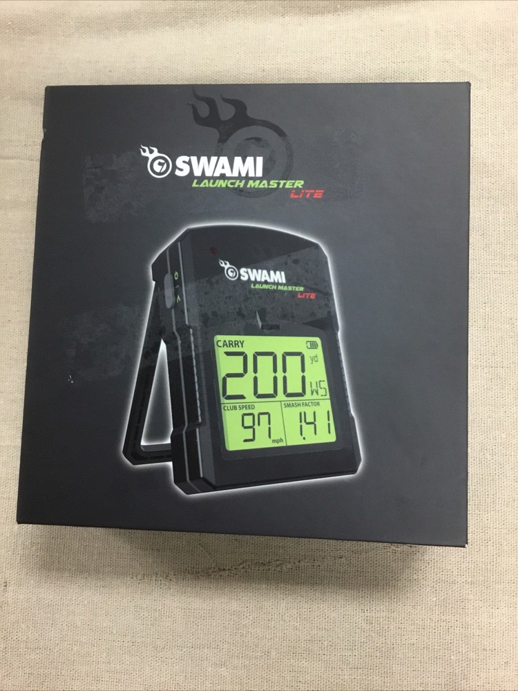 Golf Swami Launch Master Golf Launch Simulator - Golf Training Aid- Open Box