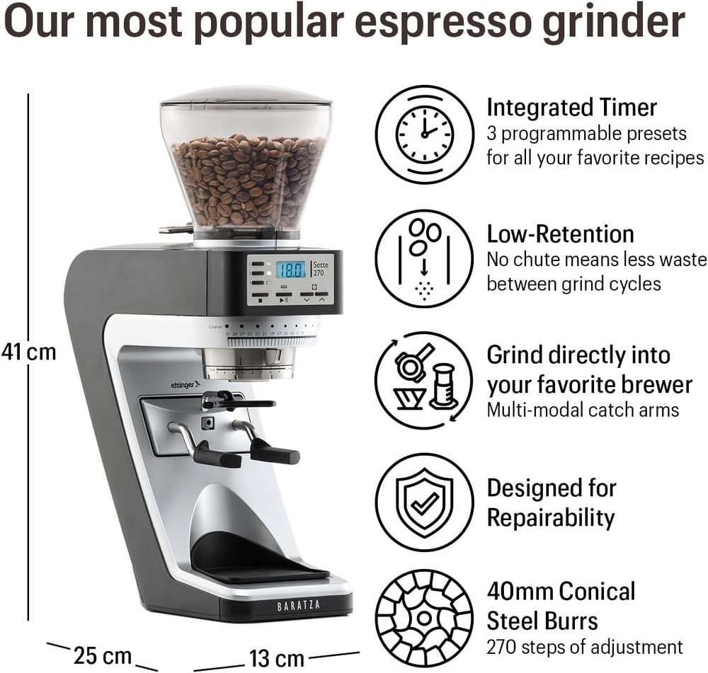 Sette 270 Conical Burr Coffee Grinder