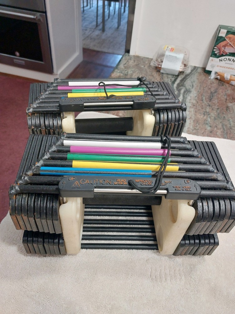 The Block Weights Two 45 Pound