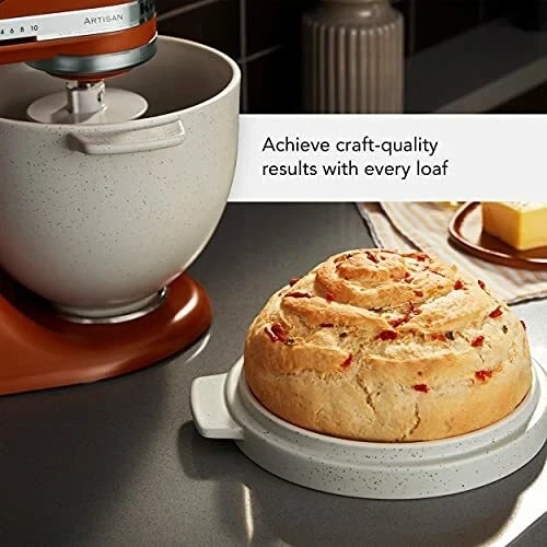 KitchenAid Ceramic Bread Bowl with Baking Lid 5 Quart