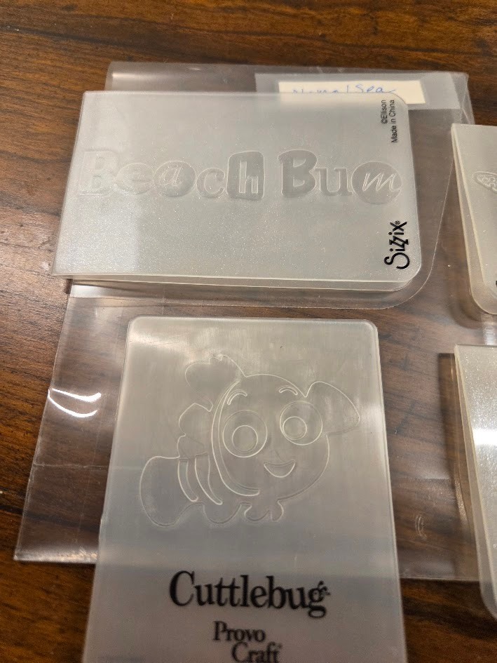 Lot of Embossing Folders