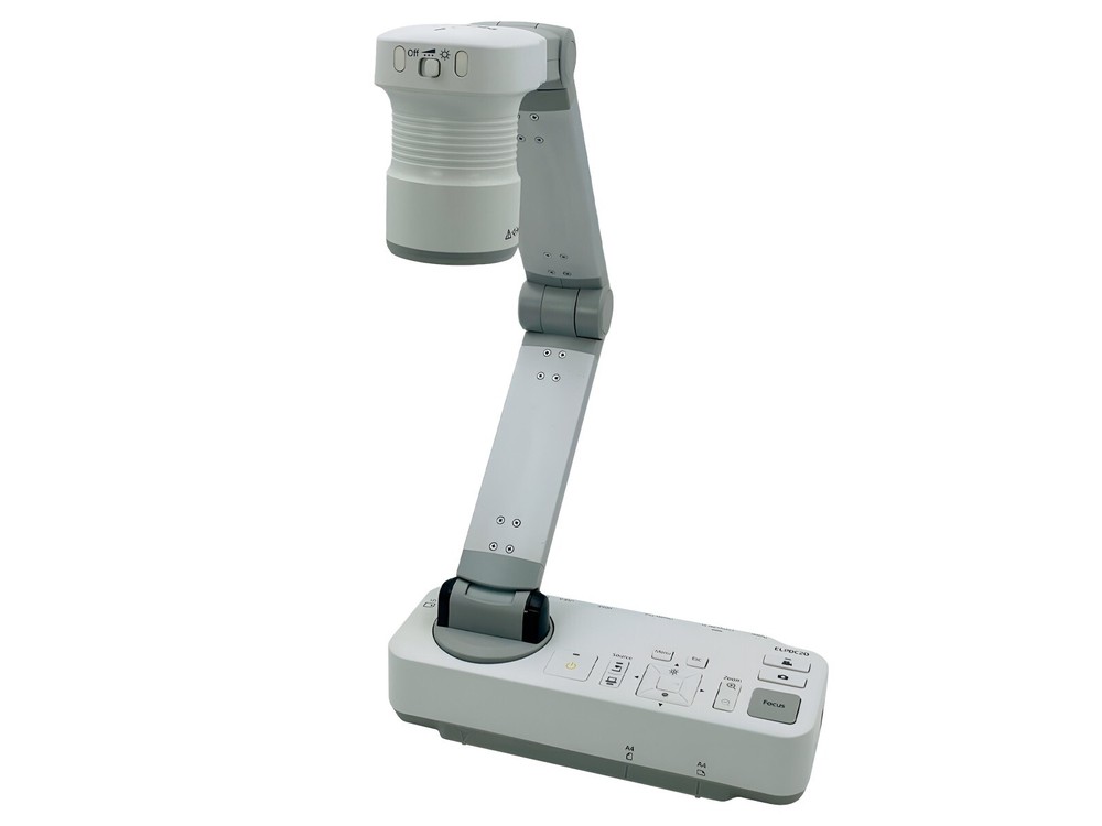 Epson ELPDC20 Digital CMOS Document Camera Visualiser USB 2.0 HDMI No AC Adapter