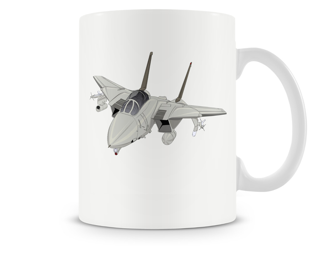 Grumman F-14D Tomcat Ceramic Coffee Mug - 15oz.