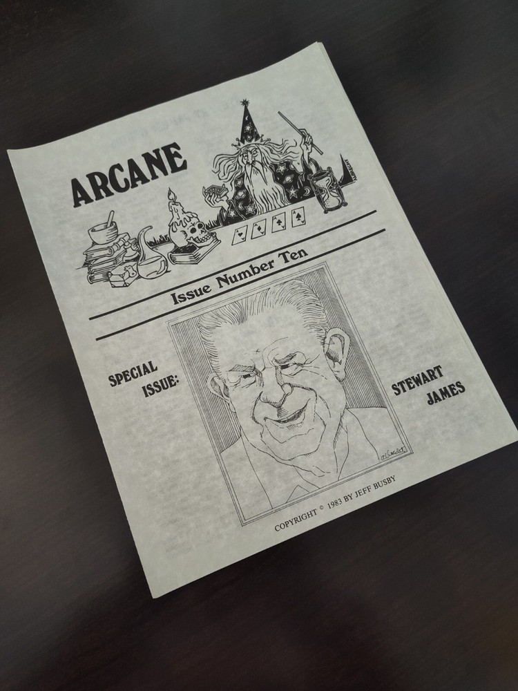 Arcane Magazine - by Jeff Busby - Issue #10