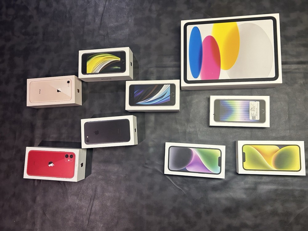 Apple iPhone iPad Boxes only Miscellaneous See Pics