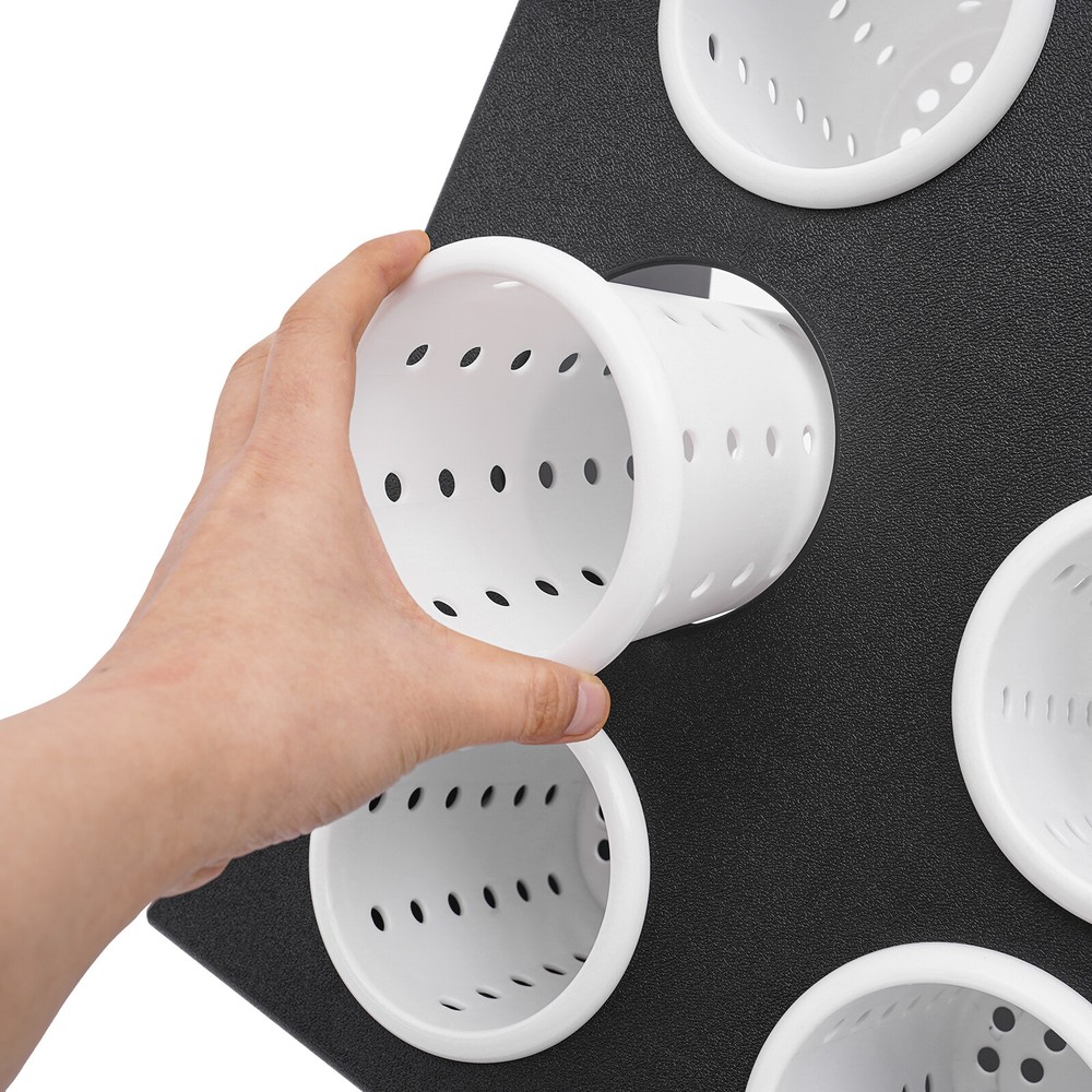 Kitchen Cutlery Holder Spoon Fork Utensils Storage Rack Organizer Stand