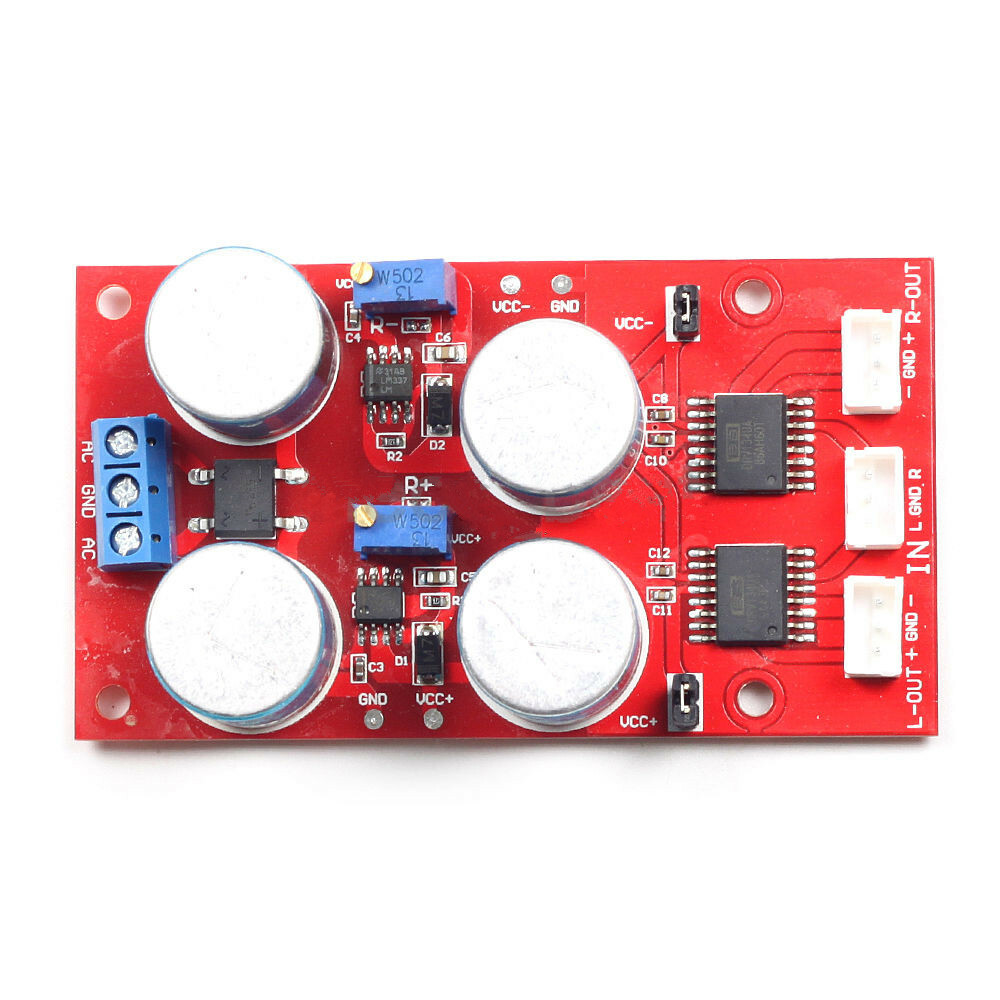 DRV134 2 Channel Unbalanced to Balanced Converter Board Match Input Amplifier