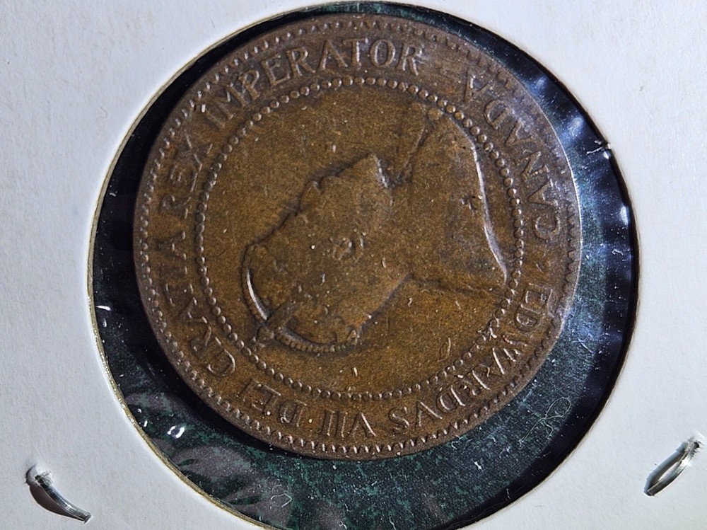 1906 Canada One Cent Queen Victoria Large Cent
