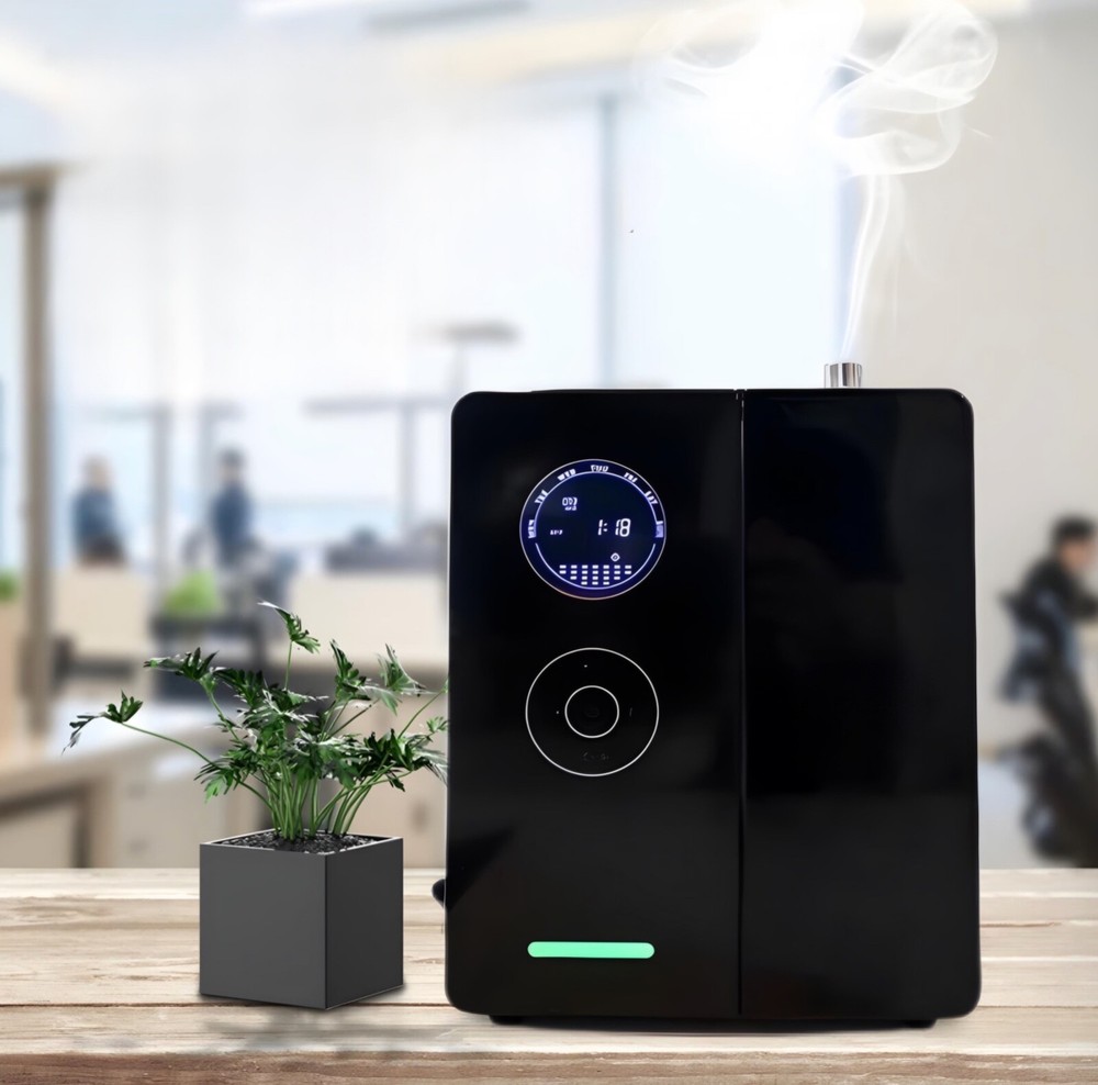 BLACK DaVinci360 HVAC Ready Scent Diffuser 200mL / Aroma360 For 1900 Sqft Plus