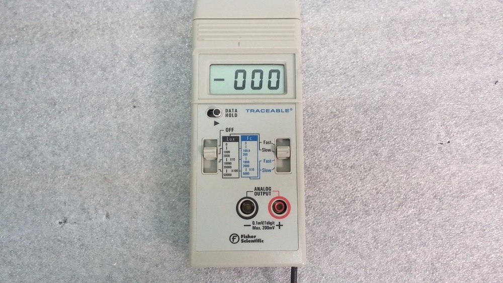 Fisher Scientific Traceable Light Meter