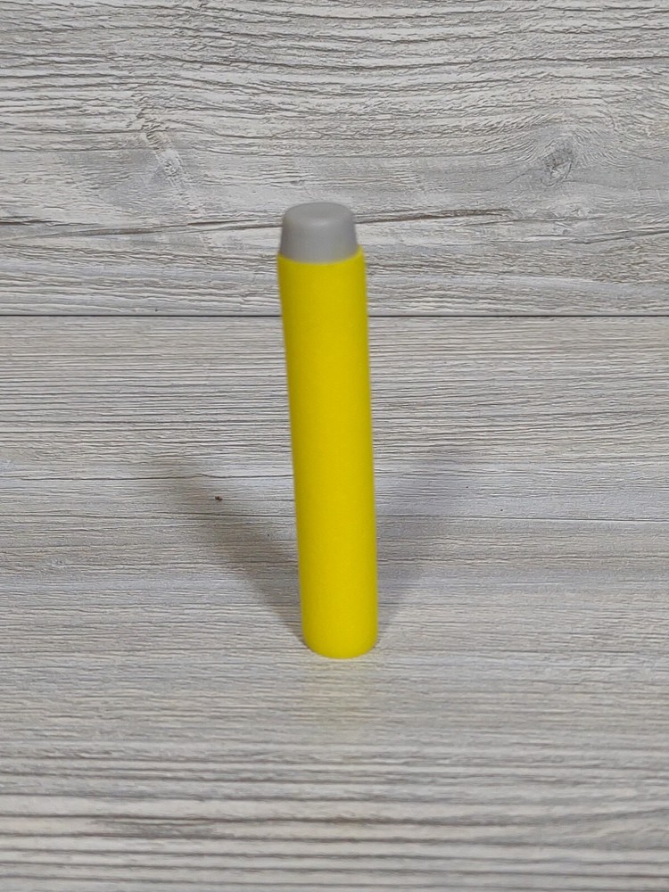 72 Yellow and Blue NERF Replacement Darts Refill Extra Flat Tip