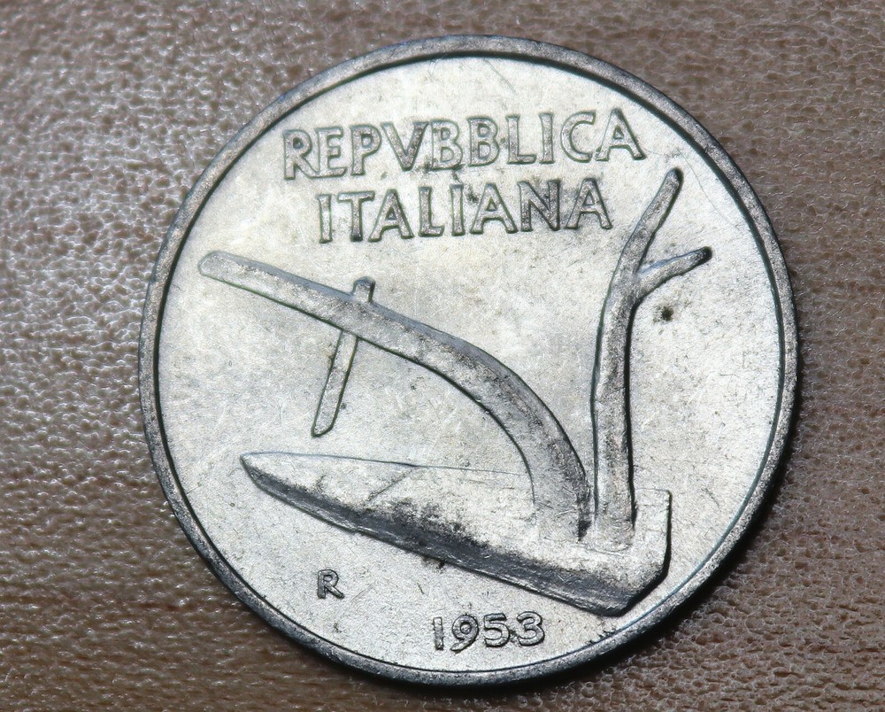 1953 Italy 10 Lire