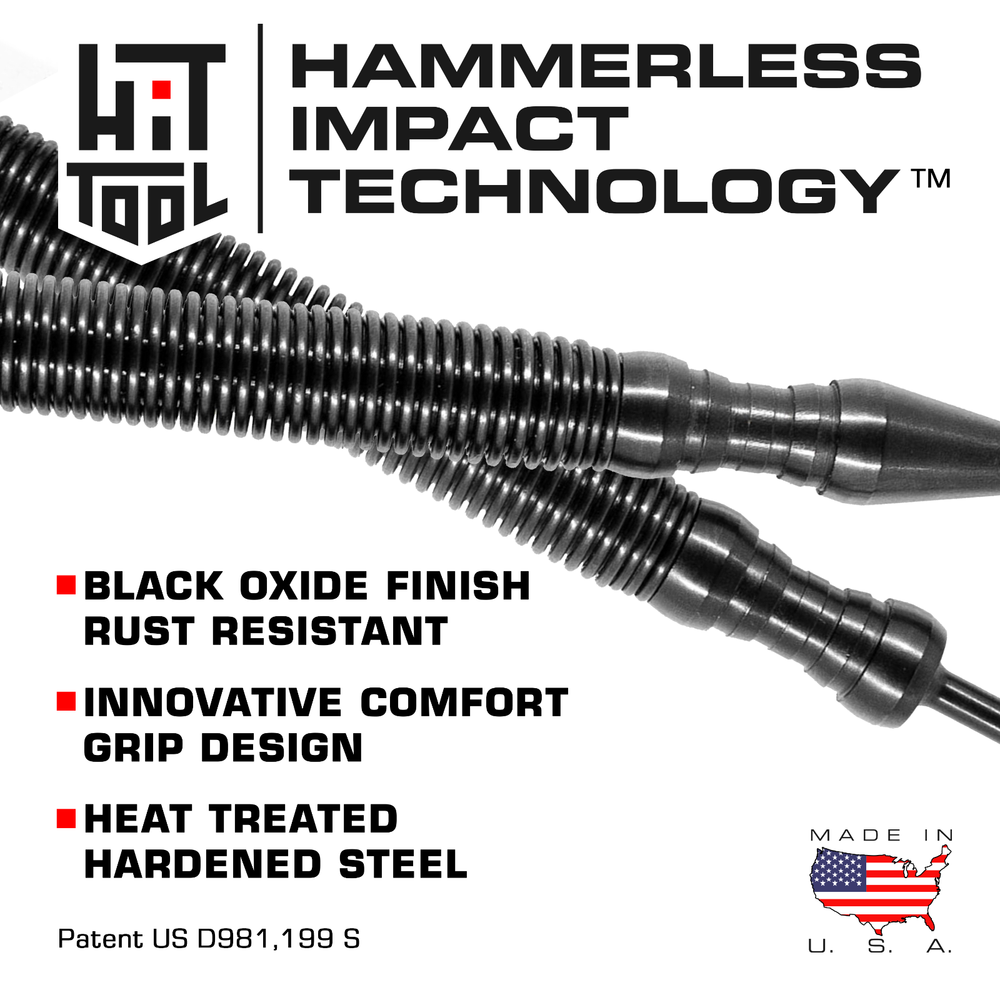 HIT Tool Hammerless Self Centering Screw Hole Punch