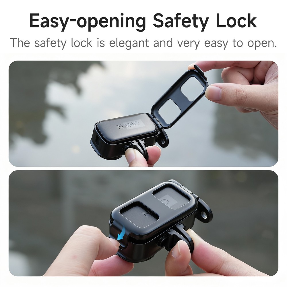 For DJI OSMO Nano Horizontal/Vertical Shooting Bracket and Expansion Frame