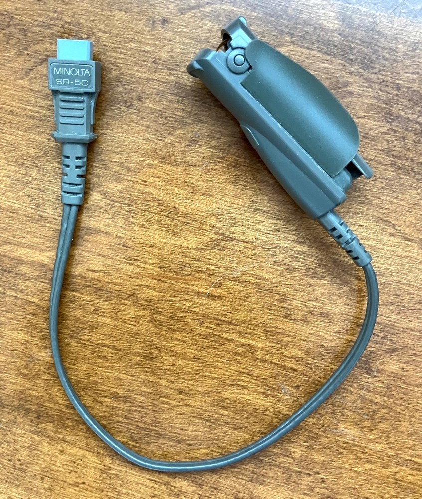 Minolta Pulsox-3 Pulse Oximeter - Medium Soft Tip Finger Probe - TESTED