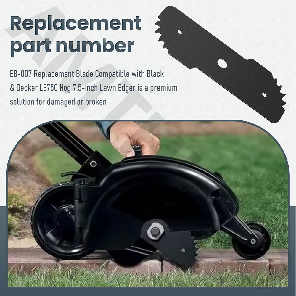 Edge Hog Heavy-Duty Edger Replacement Blade, 7-1/2-Inch EB-007