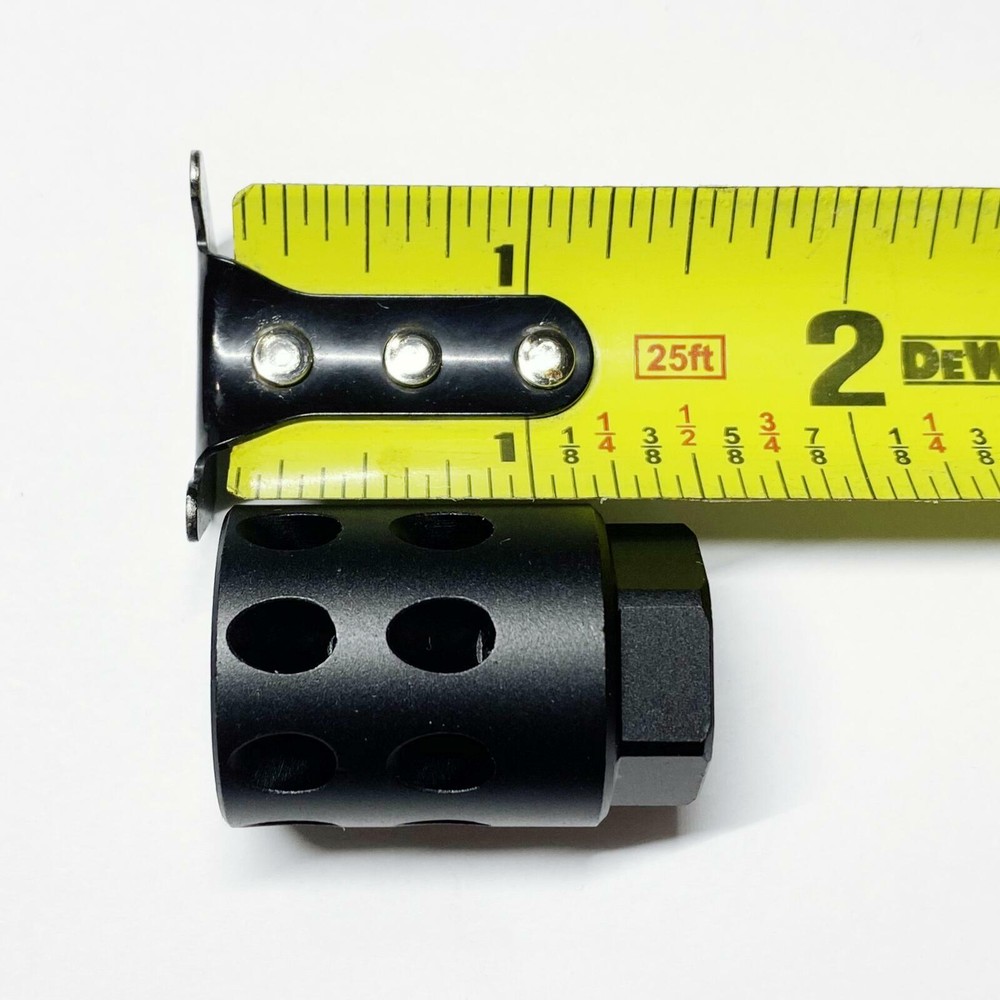 Muzzle Brake 1/2x28 TPI Compensator For 9mm Glock
