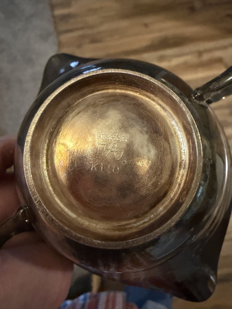 FISHER SILVER PLATED CREAMER / GRAVY ? K110