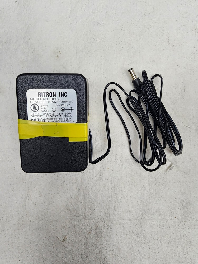 Ritron RPS-1 Replacement Class 2 Transformer Power Supply 13.5VDC