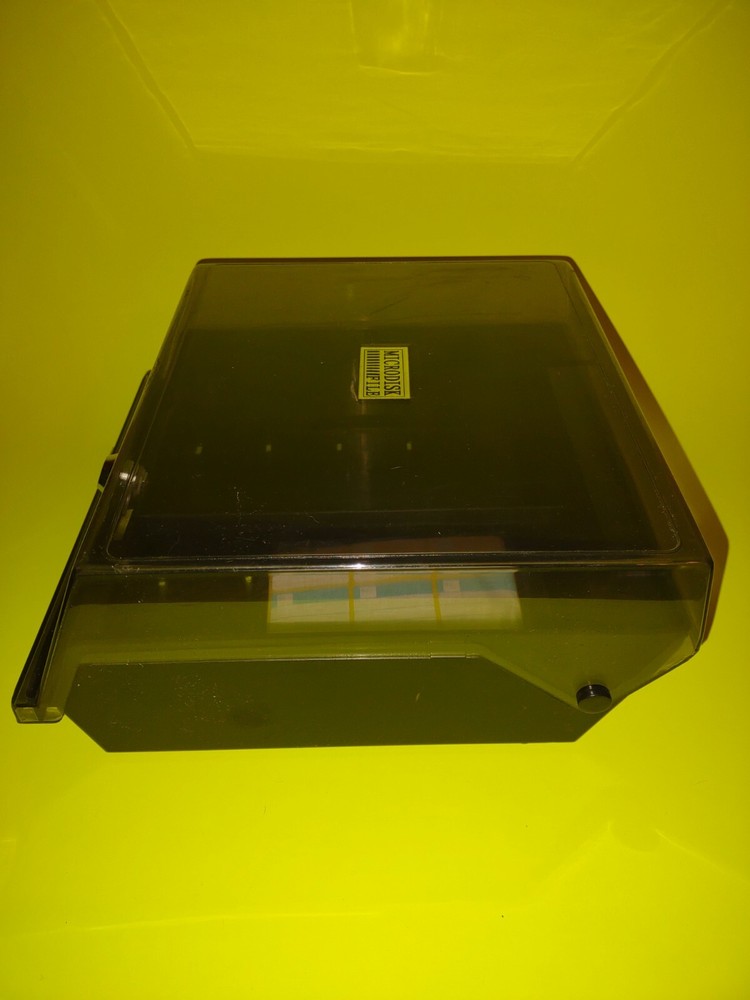 Micro Disk File Storage Container Verbatim For 3.5” Storage Disks Lockable Case