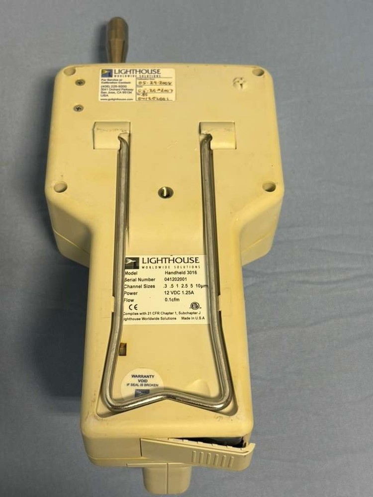 Lighthouse Worldwide Solutions Particle Counter Model Handheld 3016 w/ Adapter