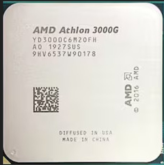 AMD CPU Athlon 3000G 3.5GHz Socket AM4