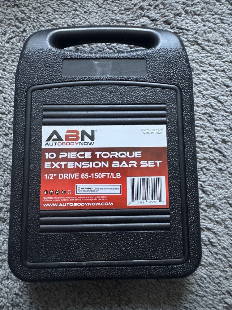ABN Torque Extension Bar Set 1/2”, See Description