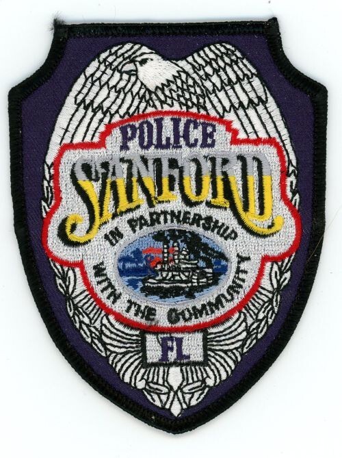 FLORIDA FL SANFORD POLICE NICE SHOULDER PATCH SHERIFF