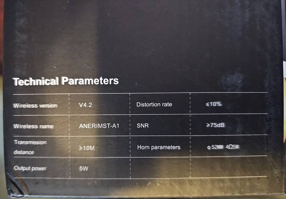 Flame Atmosphere Speaker New Open Box LED