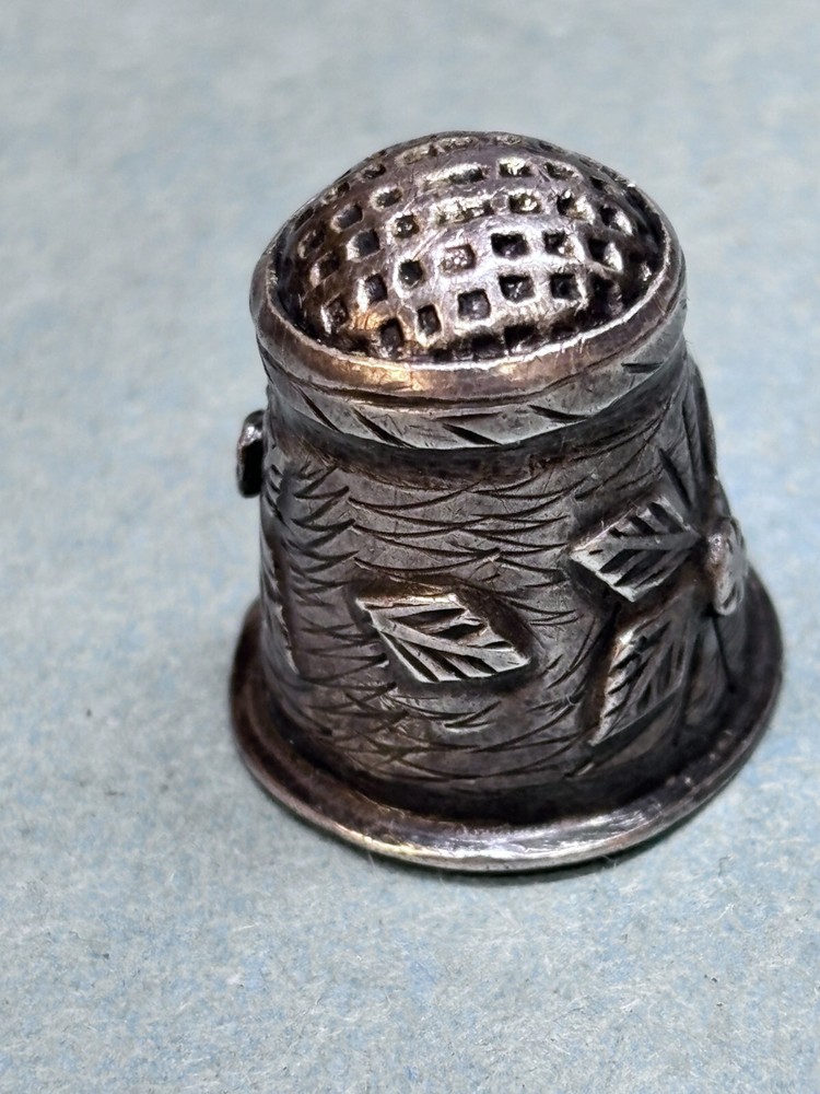 Vintage Sterling Silver Thimble 5.3g