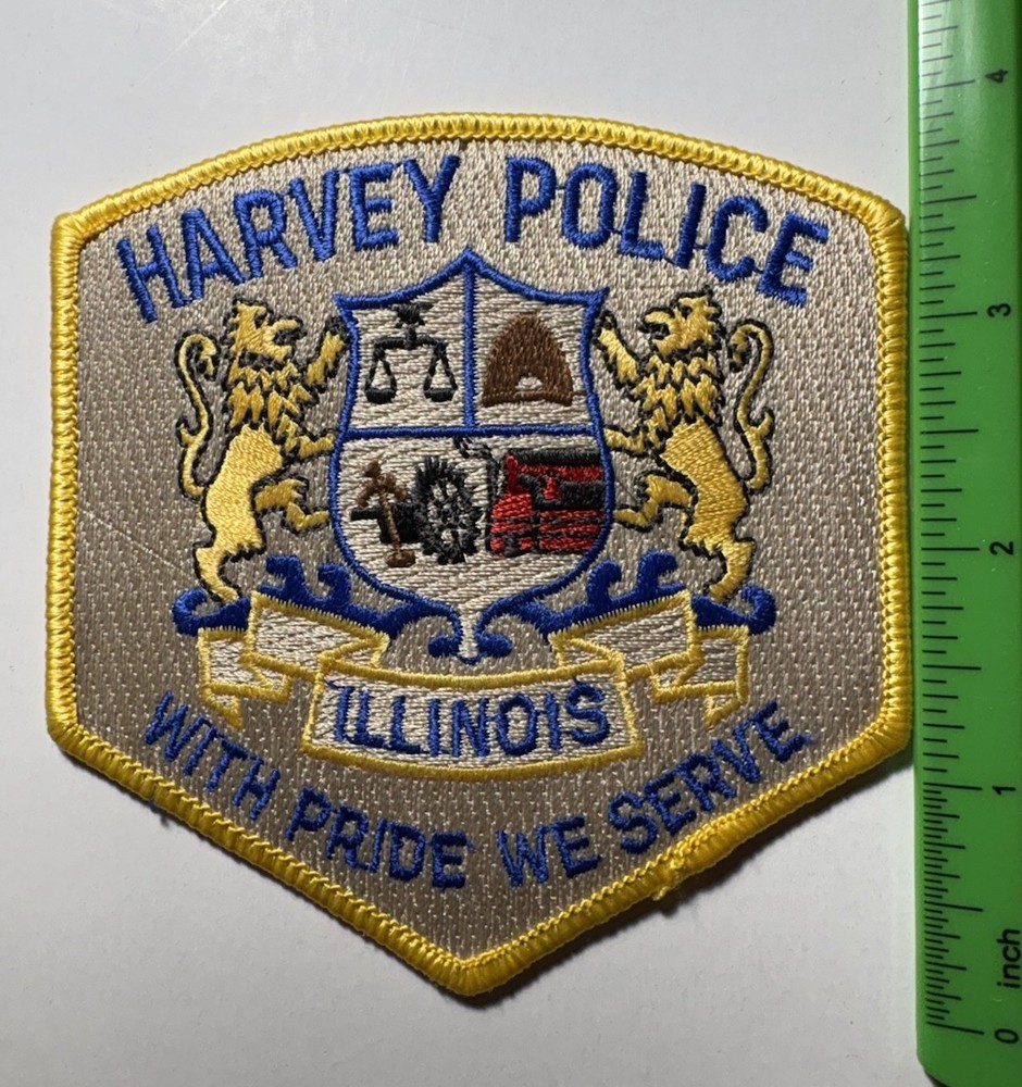 Harvey Illinois Police Patch