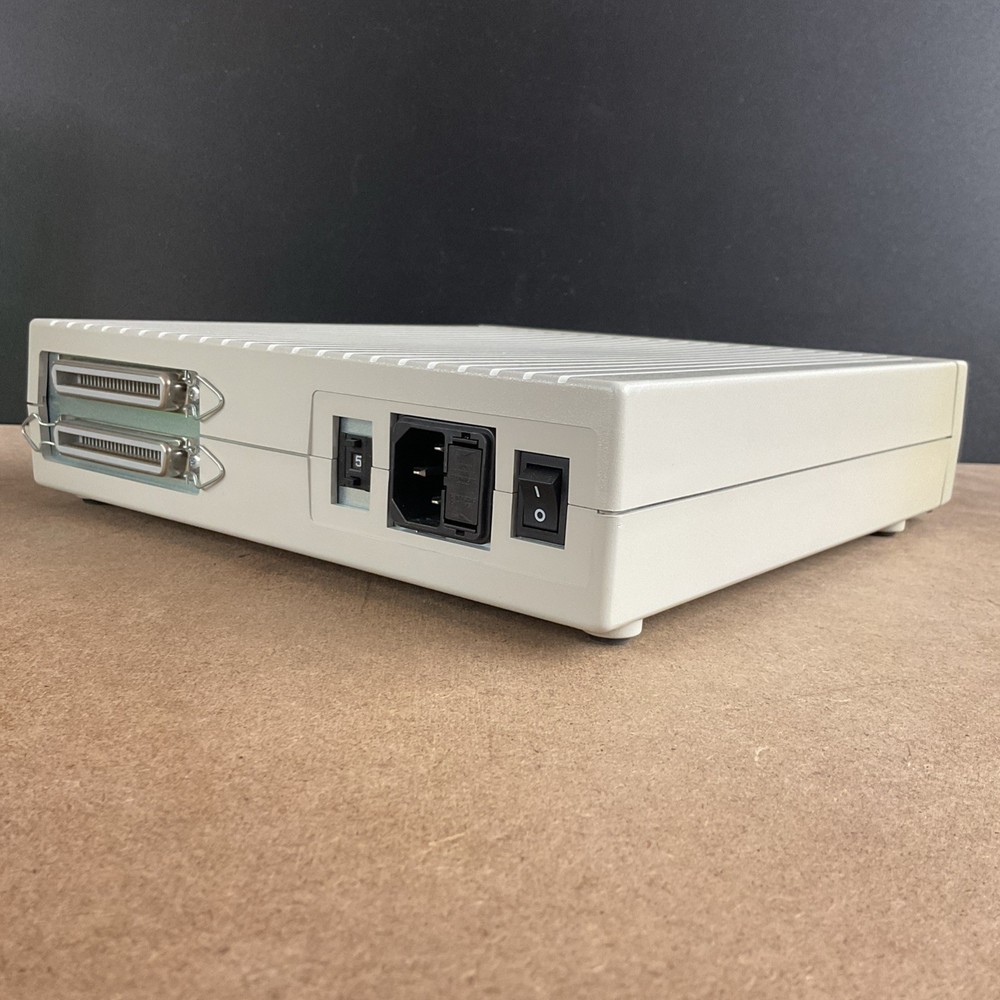 Microtech International Inc External SCSI Model N100 Vintage Computing