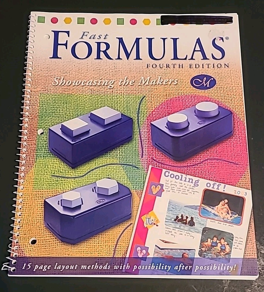 Creative Memories Fast Formulas Instruction Book - 4th Edition 2003