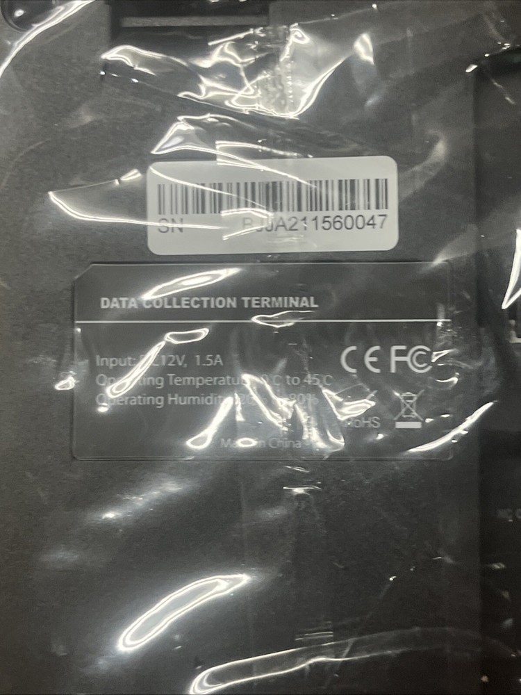 California Payroll Punch Clock Data Collection Terminal