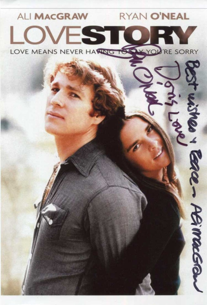 LOVE STORY (1970) Autographs